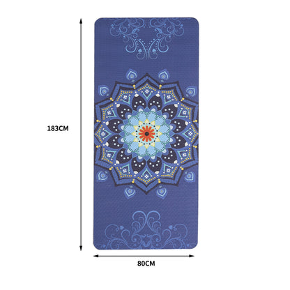 Dual Layer Eco Friendly Exercise Fitness Yoga Mat Type 1