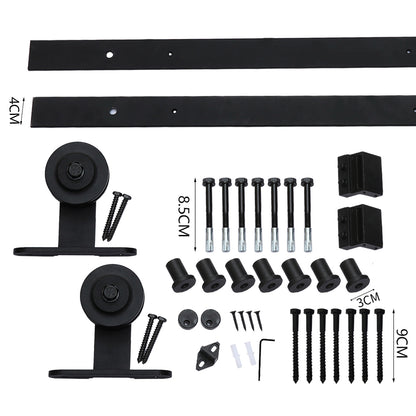 3M Antique Single Sliding Barn Door Roller Kit