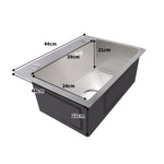 Single Bowl Stainless Steel Kitchen Sink 440 X440MM