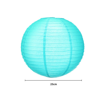 Paper Lanterns Sky Blue Colour