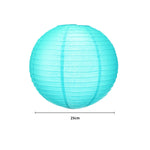 Paper Lanterns Sky Blue Colour