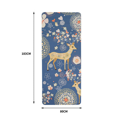 Dual Layer Eco Friendly Exercise Fitness Yoga Mat Type 3