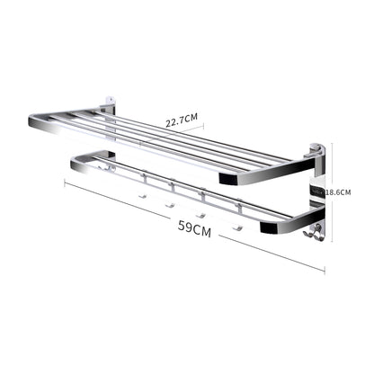 Towel Rail Rack Wall Mounted Bathroom 
