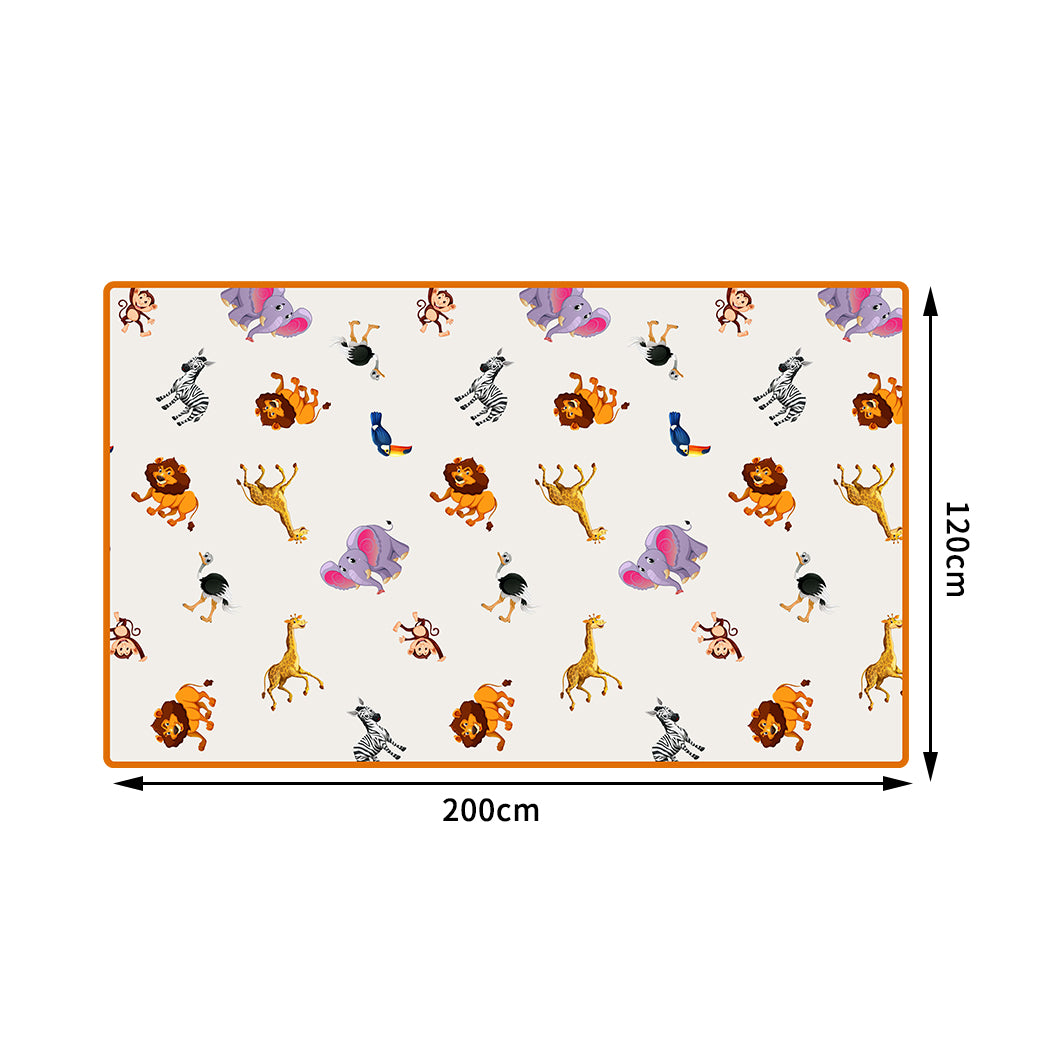 Kids Floor Outside Versatile Play Mat 200cm Waterproof 5.8mm