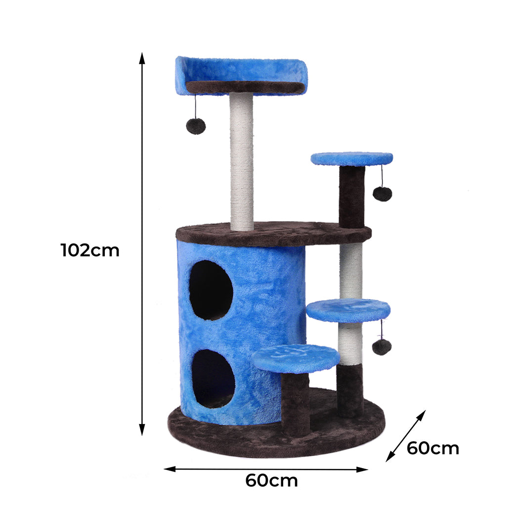 Play Pet Activity Kitty Bed-Blue