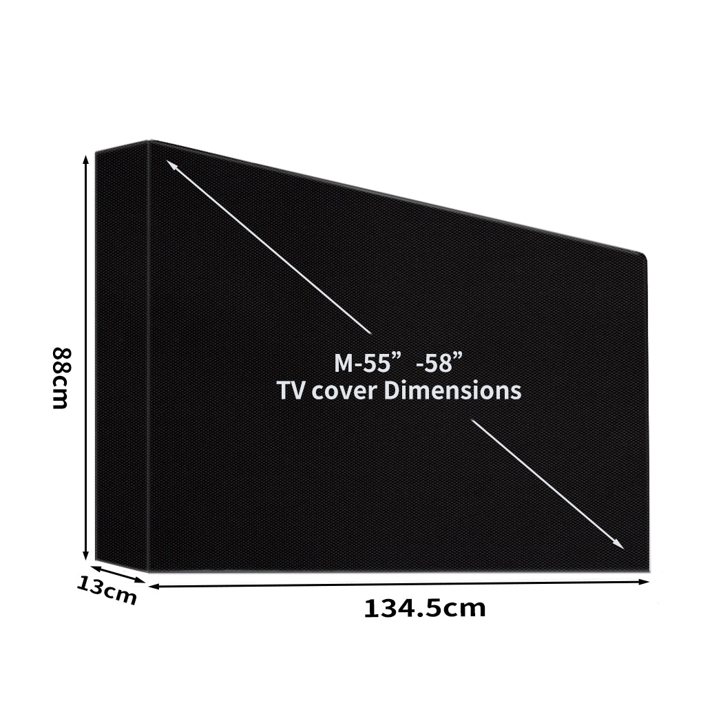 TV Cover 55"-58" Inch Television Protector Screen Waterproof