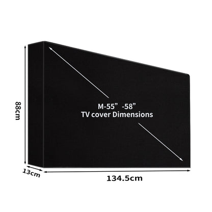 TV Cover 55"-58" Inch Television Protector Screen Waterproof