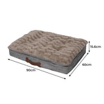 Dog Calming Bed Pet Cat Removable Cover Washable Orthopedic Memory Foam