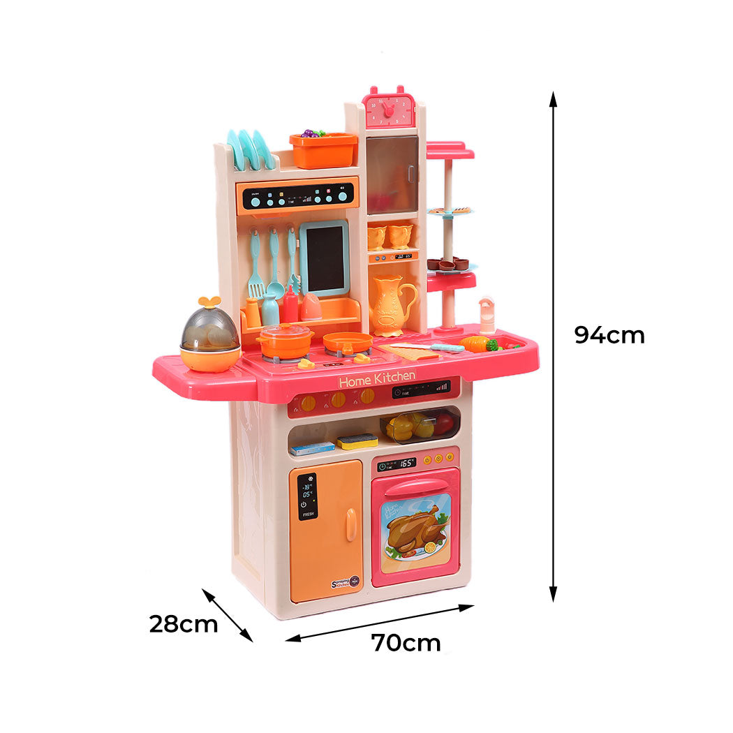 65 Pcs Kids Kitchen Play Set -Pink 
