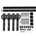 3M Antique Classic Style Single Sliding Roller Kit