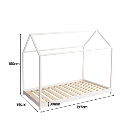 Solid pine wood frame Timber House -Single