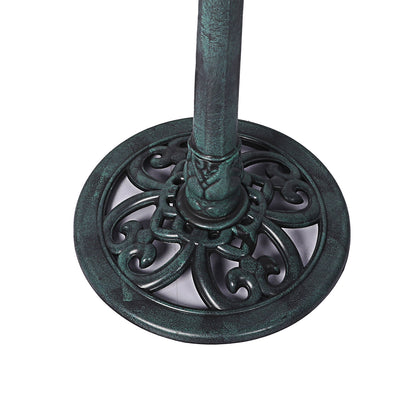 Premium quality 2PC  Bird Bath Feeder Food Station -Green