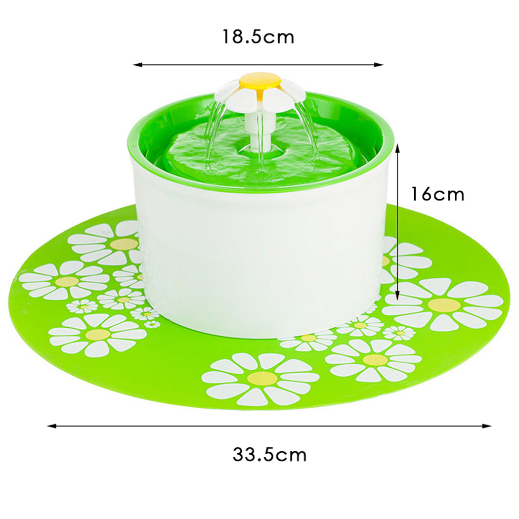 Automatic Electric Pet Water Fountain Dog/Cat Drinking Bowl Waterfall Drinkwell