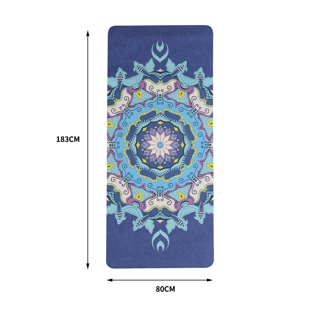 Dual Layer Eco Friendly Exercise Fitness Yoga Mat Type 2