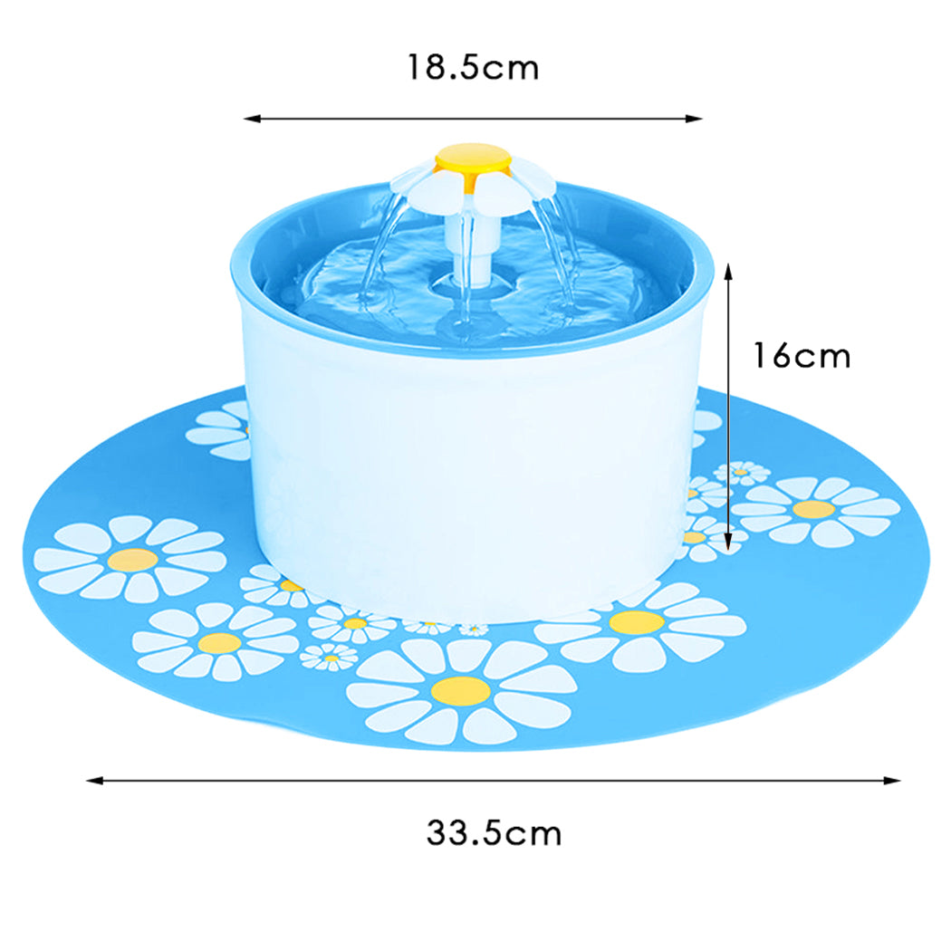 Automatic Electric Pet Water Fountain Dog/Cat Drinking Bowl Waterfall Drinkwell
