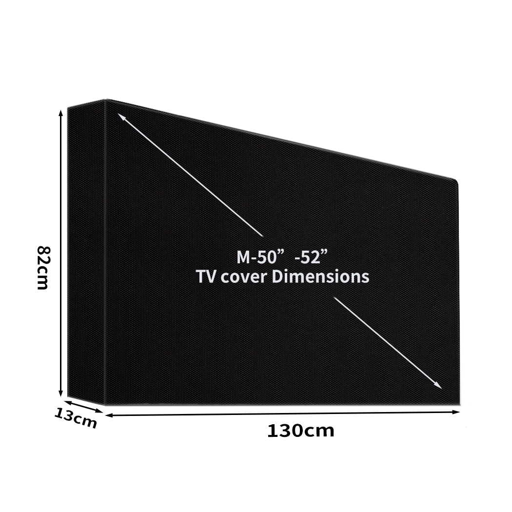 TV Cover 50"-52" Inch Television Protector Screen Waterproof