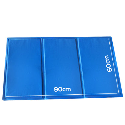 Pet Cooling Mat Gel Mats Bed Cool Pad Puppy Cat Non-Toxic Beds Summer Pads 90x60
