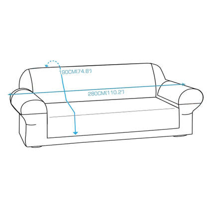 3 Seater Quilted Couch Sofa Cover Slipcover Pet Kids Furniture Protector Covers
