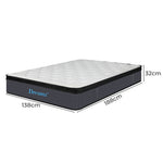 H&L Bedding Mattress Spring Double Size Premium Bed Top Foam Medium Firm 32CM