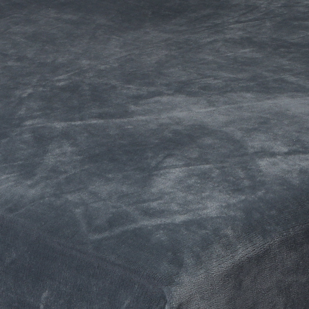 Ultrasoft Fitted Bed Sheet Dark Grey Queen