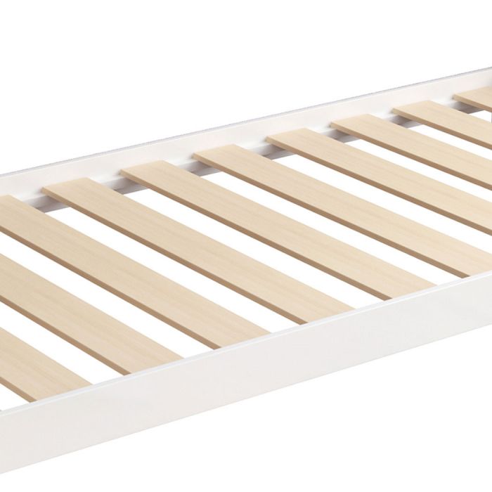 Bed Frame Wooden Single Timber House Mattress Base Storage Drawers