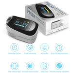 Digital Fingertip Pulse Oximeter Blood Oxygen Meter Heart Rate SpO2 Monitor ARTG
