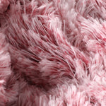 Dog Blanket Pet Cat Mat Puppy Warm Soft Plush Washable Reusable Large Pink