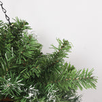 Christmas Hanging Basket Ornaments LED Lights Home Garden Decor