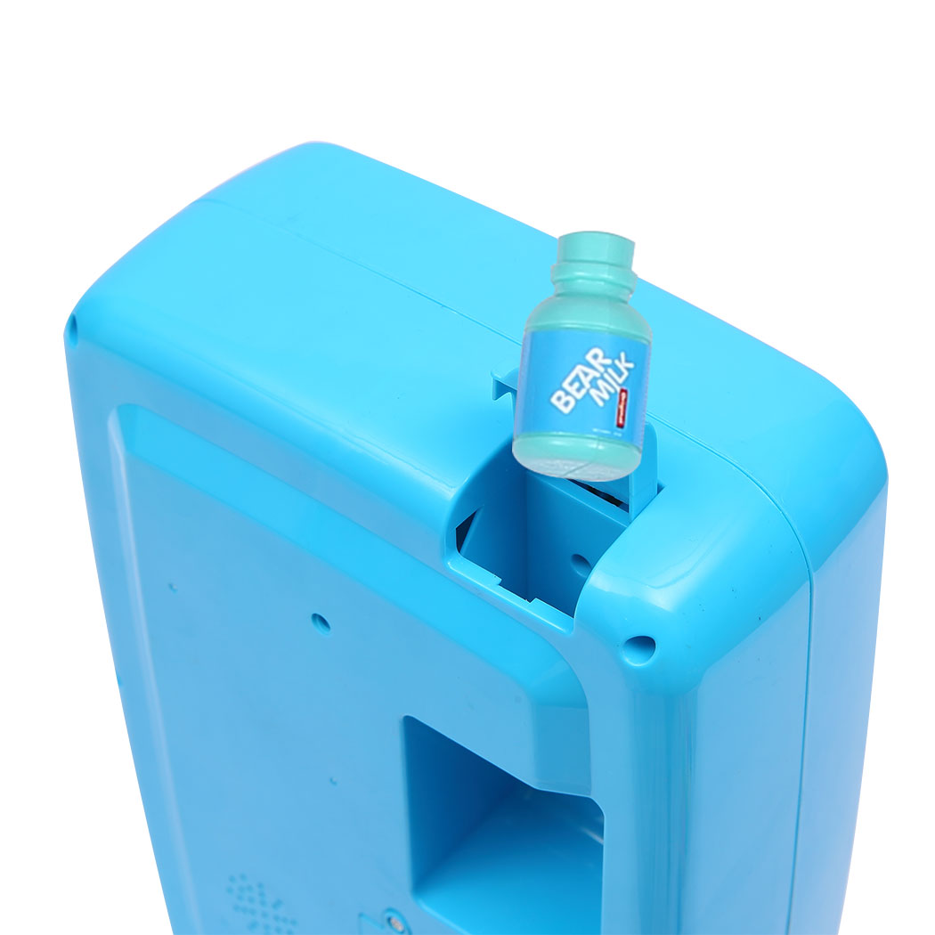 Kids Play Set 2 IN 1 Refrigerator Vending Machine - blue