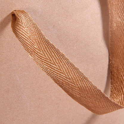 50x Brown Paper Bag Eco Recyclable Shopping Retail Bags