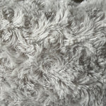 Calming Dog Bed Warm Soft Plush Sofa Pet Cat Cave Washable Portable Grey M