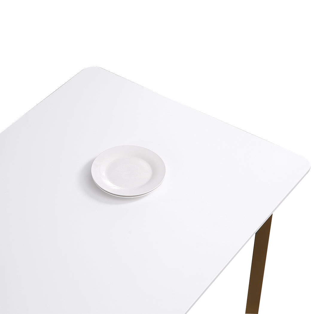 Modern and stylish Generous 4-seater Dining Table-White