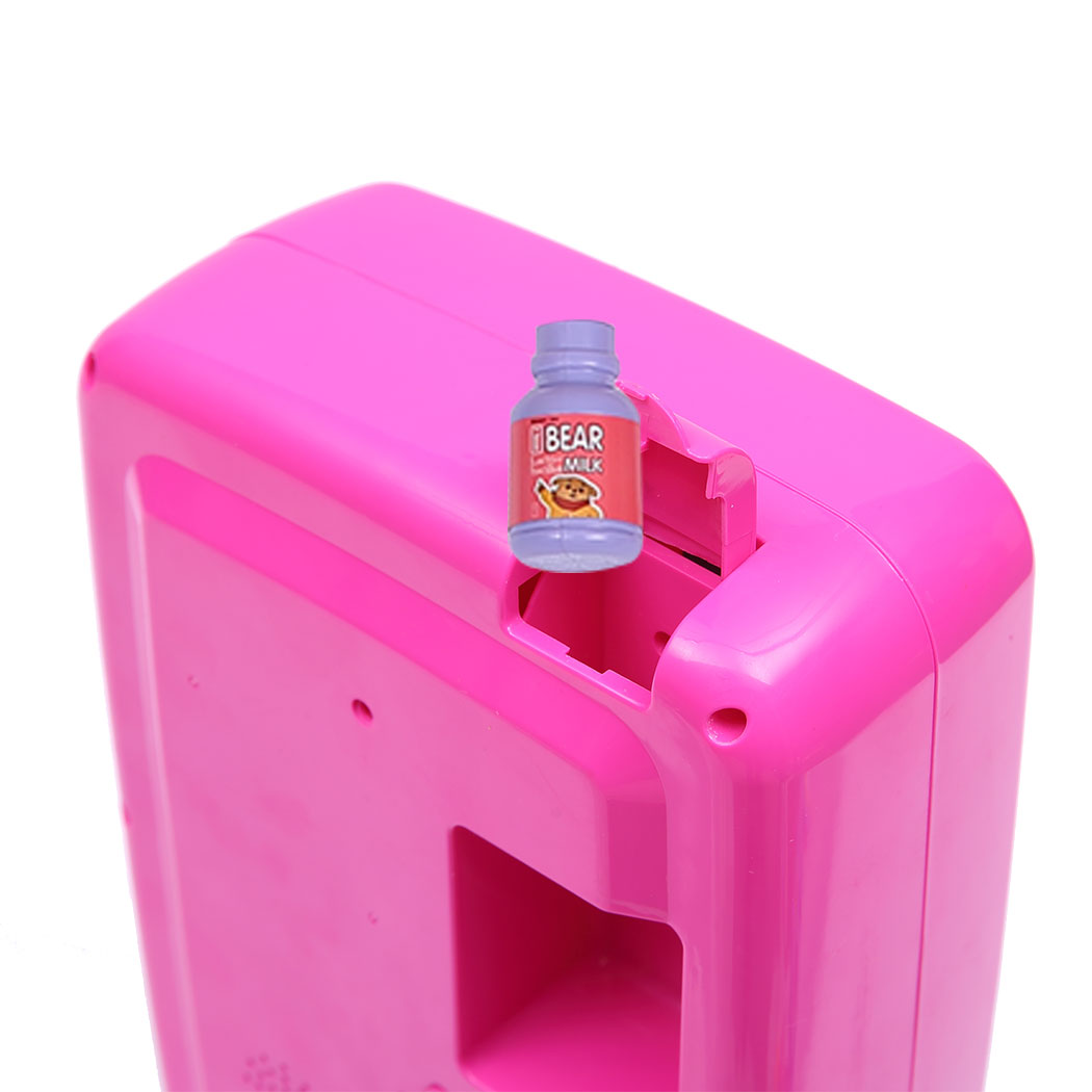 Kids Play Set 2 IN 1 Refrigerator Vending Machine - Pink
