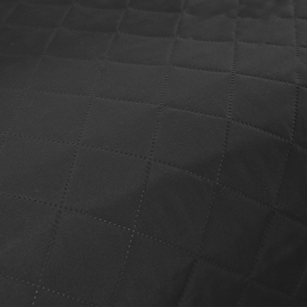Sofa Cover Couch Lounge Protector Quilted Slipcovers Waterproof Grey 335cm x 218cm