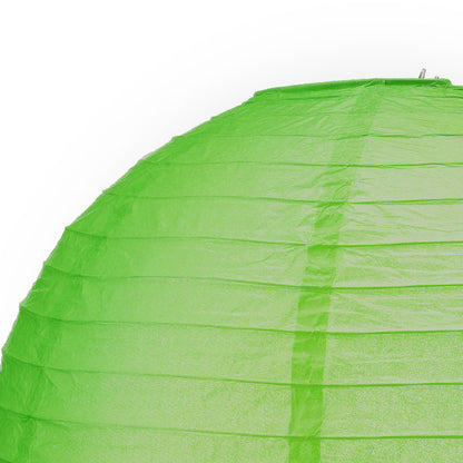 12" Paper Lanterns for Wedding Party Green Colour
