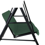 Swing chair hammock outdoor bench green