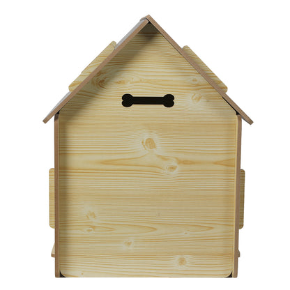 Wooden Dog House Pet Kennel Extra Large Oak XL