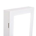 Stylish wall mount makeup and jewellery cabinet with mirror