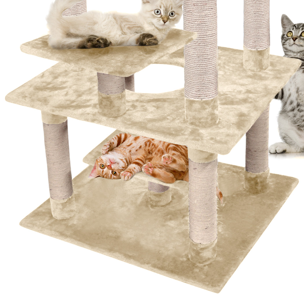 1.98M Cat Scratching Post Tree Gym House