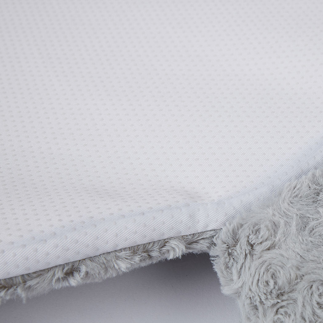 Pet bed cat calming beds-grey