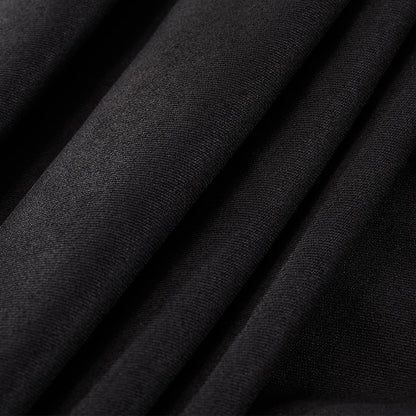 2X Blockout Curtains 132cm x 213cm- Black