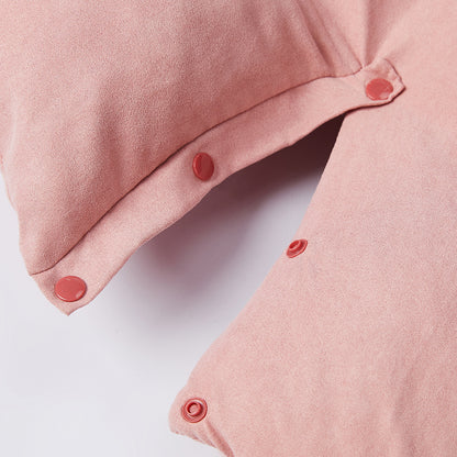 Pet Bed 2 Way Use Dog Cat Soft Warm Calming Mat Pink M 
