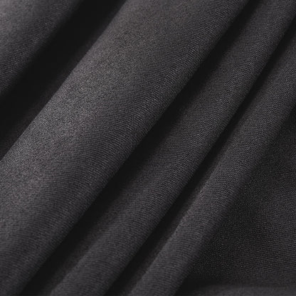 2X Blockout Curtains 132cm x 213cm- Dark Grey