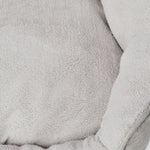 Pet Bed Set Dog Cat Quilted Blanket Beige L