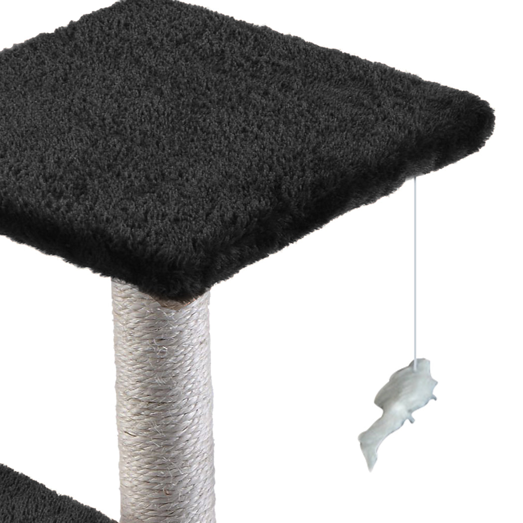 0.6M High Quality Cat Scratching Post Tree-Black
