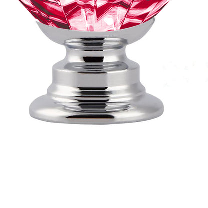 10 Pcs 30mm Red Diamond Shape Cabinet Handle 
