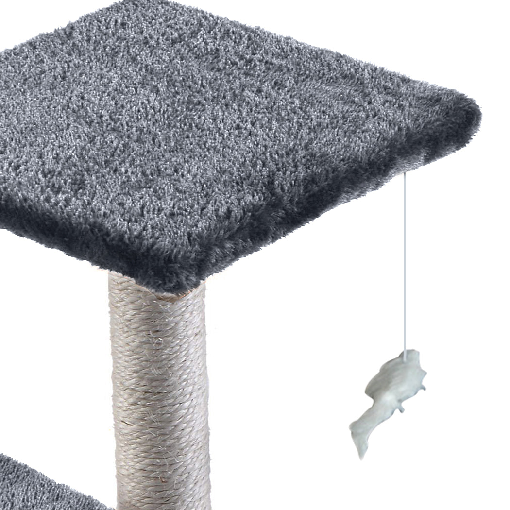 0.6M Cat Scratching Post Tree Grey