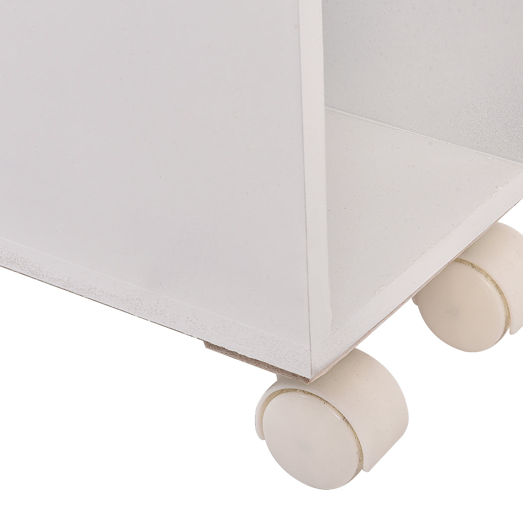Bathroom Storage Cabinet Tissue Box Holder Basket