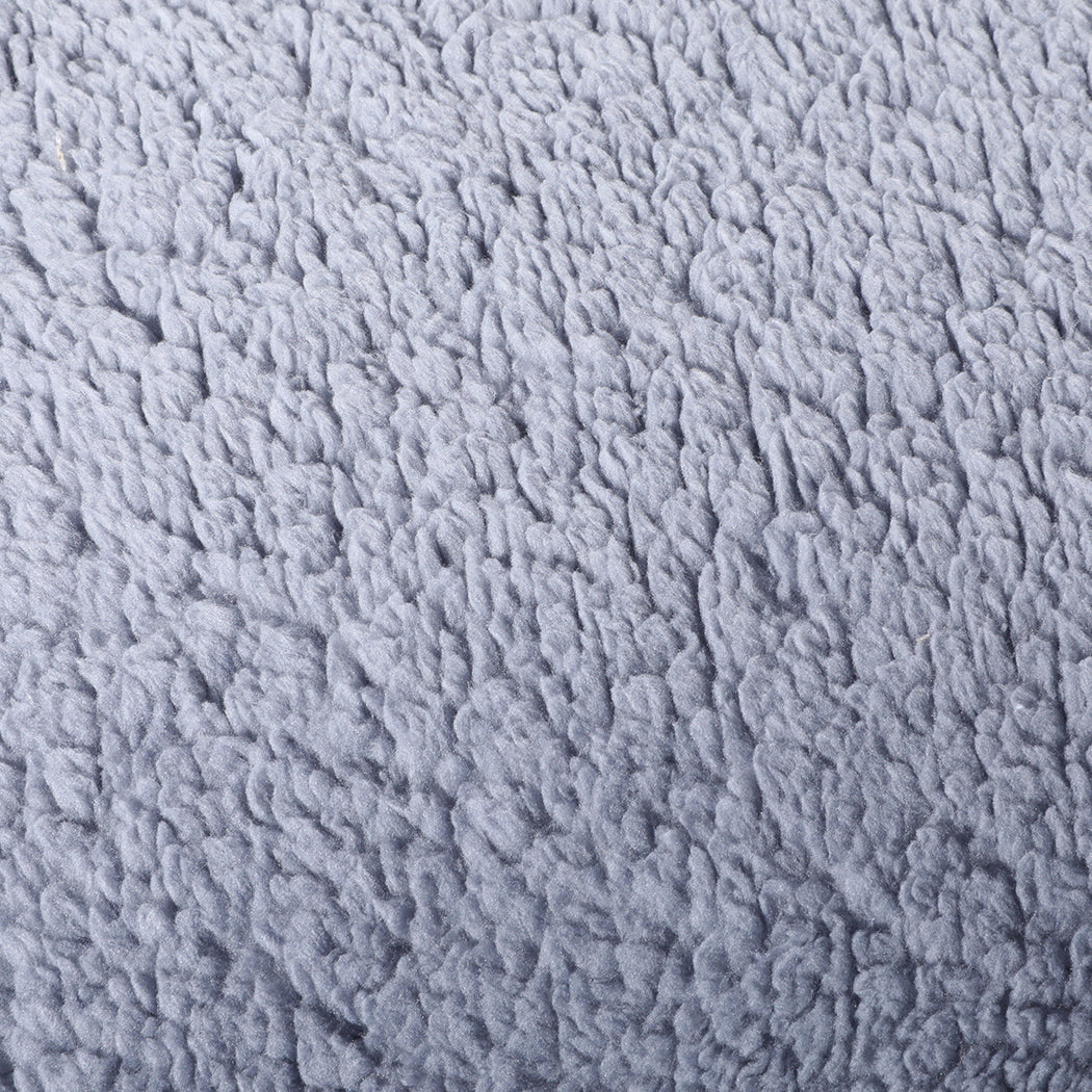 Quilt Cover with Pillowcase Queen Size Navy Blue
