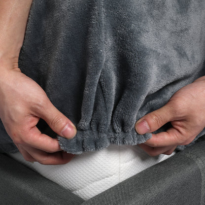 Ultrasoft Fitted Bed Sheet Dark Grey Queen